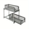 2-tier Open Storage Drawer Rack, Bathroom Organizer, Under-sink Cabinet Organizer