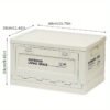 Large Collapsible Storage Box with Lid - Durable Plastic, Perfect for Camping Gear, Fishing Tackle & Car Trunk Organization