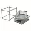 2-tier Open Storage Drawer Rack, Bathroom Organizer, Under-sink Cabinet Organizer