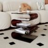Transparent Creative Acrylic Side Table: a Chic Modern Sofa Side Table