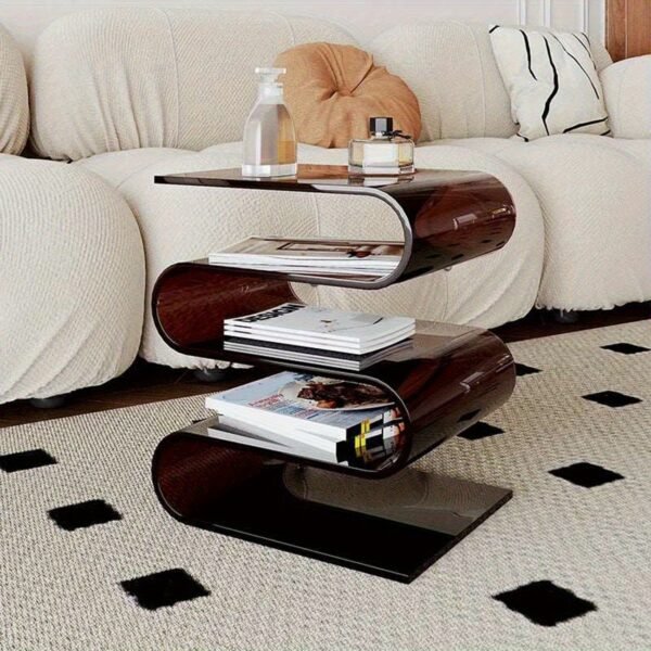 Transparent Creative Acrylic Side Table: a Chic Modern Sofa Side Table