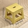 Heavy Duty Adjustable Folding Stool - Lightweight Portable Folding Chair, Assorted Colors