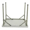 Home and Outdoor HDPE Plastic Square Folding Table,86F