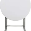 Round Folding Bar Table Home Plastic Table Living Room Lounge Table Bedroom Minimalist Storage Tables Balcony Coffee Tables