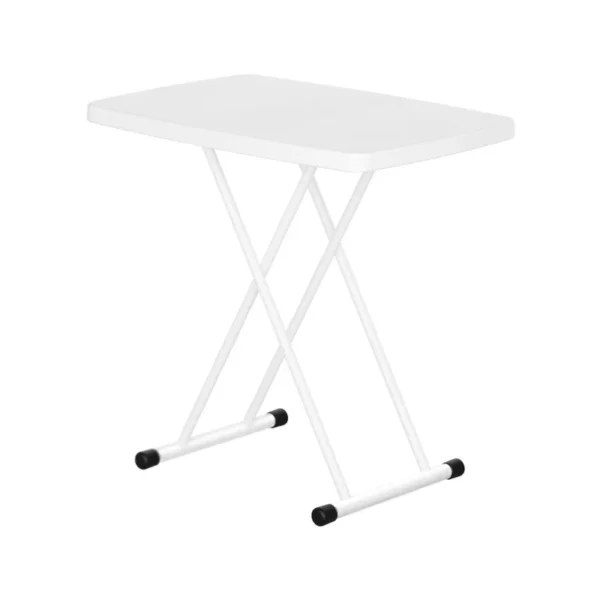 Plastic Home Folding Table Durable Space Efficient Square Table Simple Rental Room Folding Computer Desk Small Square Table