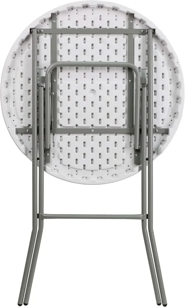 Round Folding Bar Table Home Plastic Table Living Room Lounge Table Bedroom Minimalist Storage Tables Balcony Coffee Tables