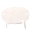 Folding Wine Picnic For Outdoor Beach Camping Small Round Plastic Foldable Portable Beach Table Table Multi-Use