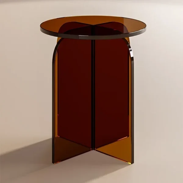 Assorted Colors Light Luxury Style Transparent Acrylic Makeup Chair Can Be Used As A Stool In The Living Room Bedroom