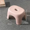 Bathroom Stools Shoe Stools Household Plastic Stool Thickened Stackable Small Benches Fishing Stool Children's Low Stool