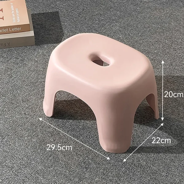 Bathroom Stools Shoe Stools Household Plastic Stool Thickened Stackable Small Benches Fishing Stool Children's Low Stool