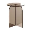 Assorted Colors Light Luxury Style Transparent Acrylic Makeup Chair Can Be Used As A Stool In The Living Room Bedroom