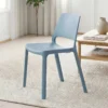 Modern Plastic Waterproof Garden Chair-Durable Eco-Friendly & Portable Outdoor Furniture for Gardens & Terraces