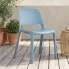 Modern Plastic Waterproof Garden Chair-Durable Eco-Friendly & Portable Outdoor Furniture for Gardens & Terraces