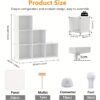 Faridabio Multi-Functional Cube Storage Solutions: Bookshelves, Closet Organizers, Storage Cabinets And Stackable Plastic Clothing Racks