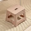 Heavy Duty Adjustable Folding Stool - Lightweight Portable Folding Chair, Assorted Colors