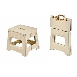 Heavy Duty Adjustable Folding Stool - Lightweight Portable Folding Chair, Assorted Colors