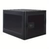 Large Clear Lockable Storage Box - Foldable, Multi-functional Organizer for Tech and Home Safety, Medicine Lock Box with Secure Combination