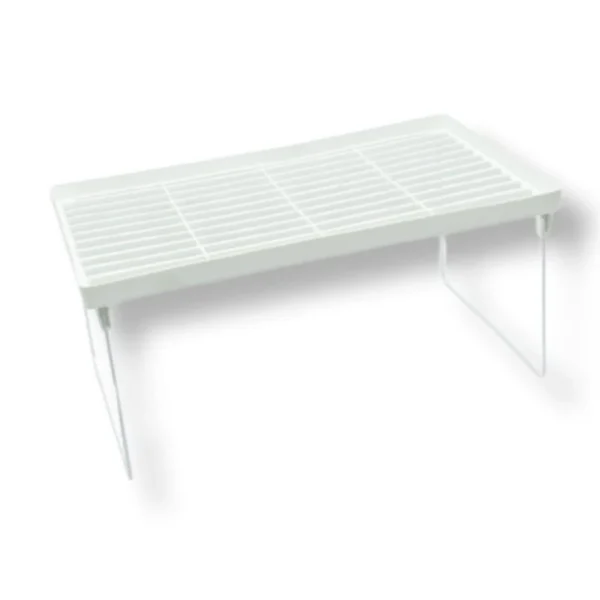 Stackable Kitchen Storage Rack/Storage Shelf (28.5cm x 18cm x 14cm) self organizer storage foldable rack