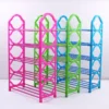 Multilayer Shoes Storage Organizer Rack Space Saving Stackable Shoe Shelf - Assorted Colors