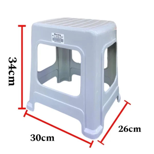 L&T Heavy Duty Plastic Stool / Plastic Chair - Assorted Colors