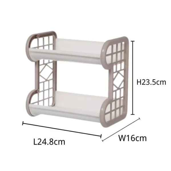 Mini Multipurpose 2 Tier Storage Rack 1328