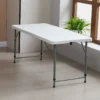 Plastic Outdoor Foldable Table Stall Table Conference Strip Table Leisure Portable Foldable Waterproof Table