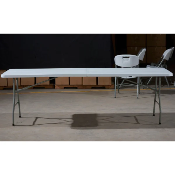 Plastic Outdoor Foldable Table Stall Table Conference Strip Table Leisure Portable Foldable Waterproof Table